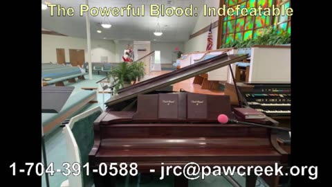 The Blood of Jesus Christ is your only hope - Paw Creek Ministries