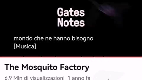 ZANZARE MALARIA OGM - VIDEO PROPAGANDA AZIENDA BILL GATES [in descrizione il dossier sulle zanzare allevate da Bill Gates]