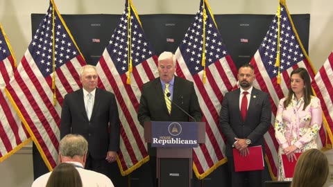 House Republican Leadership Stakeout