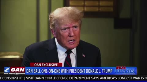 Full Trump Interview on OANN 08/30/2021