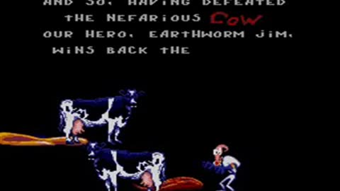 Earthworm Jim 2 (SNES) Ending_Cut