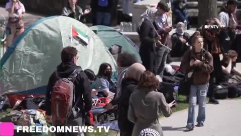 USA: 'Liberated Zone "Encampment established on CUNY University Grounds!