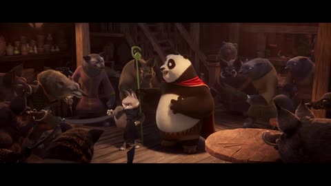 Kung Fu Panda 4 - Official Clip (2024) Jack Black, Awkwafina, Viola Davis