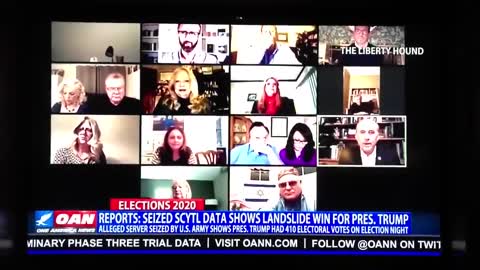 OAN Reports - Scytl server in Germany shows Trump landslide 410-128