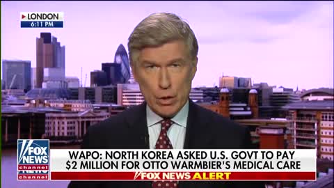 Report indicates North Korea sent US $2M medical bill for Otto Warmbier