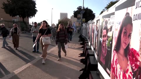 Israelis rally for hostages six months on