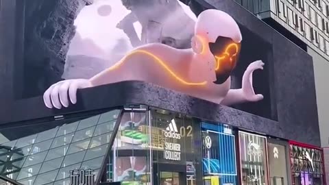 3D billboard crazy in china 🤯😱 #shorts #china