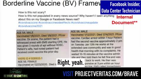 FB Whistleblowers Expose Vaccine Hesitancy To Censor Vaccine Concerns On A Global Scale