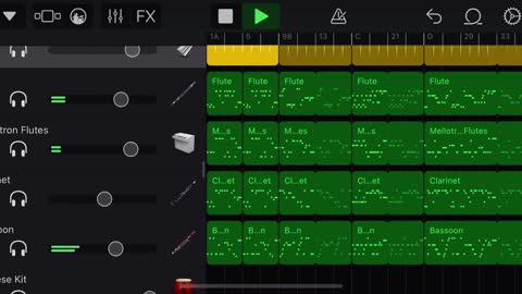 Made in garageband: Tielman Susato - Ronde VII - II - Estoit une fillette