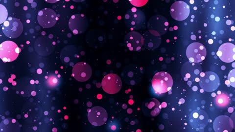 Circular Purple & Pink Particles Moving | 4K Relaxing Screensaver