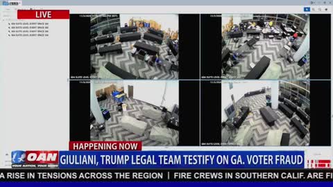 Video footage from Georgia shows suitcases filled with ballots