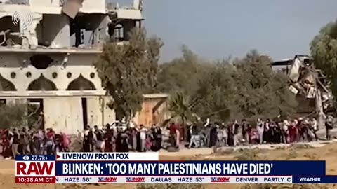 Israel and Palestine conflict_ Blinken says too many Palestinians have suffered