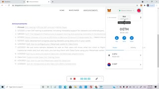 Ep46: how to configure your Metamask wallet for Data Coin (DAT)