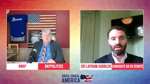 (R) Latham Saddler-Candidate GA US Senate joins #BKP Politics!