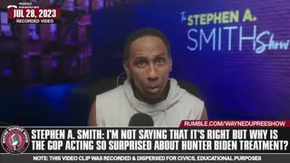 The Surprising GOP Reaction to Hunter Biden: Stephen A. Smith Speaks Out!