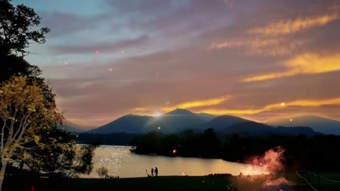 Mystic Mountain Camp ⛰ Fire..