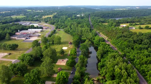 Morning Father's Day Flight over Walther Park, DeSoto, MO in 4K