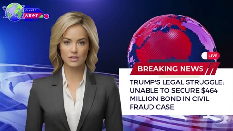 Trump's Legal Struggle Unable to Secure $464 Million Bond in Civil Fraud Case