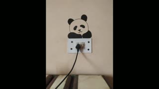 PANDA WALL PAINTING IDEA FOR DECORATION