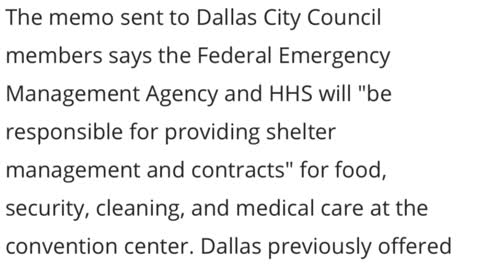 Feds to Use Dallas Convention Center as Housing for 3,000 Male Migrants Amid Border Crisis