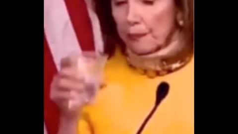 Nancy Pelosi drunk as a Skunk!