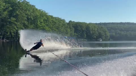 Water Skiing on Deep Creek Lake