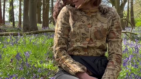 Cuddles with Bonnie the Spring Spaniel