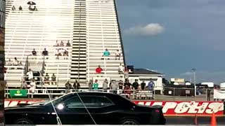 Challenger Scat Pack vs. 3rd gen Camaro at Indy