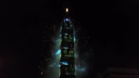 Stunning Fireworks In Taiwan