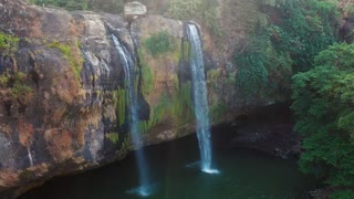 The most beautiful waterfall in the hidden world