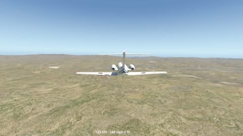 the Cessna Mustang - Xplane 11.55 - RENO ILS -