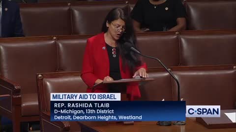 Rep. Rashida Tlaib opposes the funding for Israel’s Iron Dome defense system