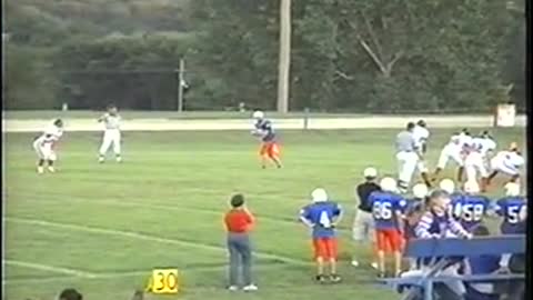 Nick Naumoff Senior Year Football Highlights (St. Mary's Academy Crusaders, 2003)