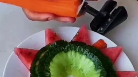 A charming art by watermelon.