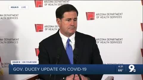 Arizona Gov. Doug Ducey (R) Refusing to Call a Special Session of the State Legislature