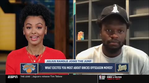 The Jump | Julius Randle reacts to Knicks add Walker and Lakers add Westbrook and Melo to roster