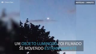 OVNI é filmado no céu de Londres