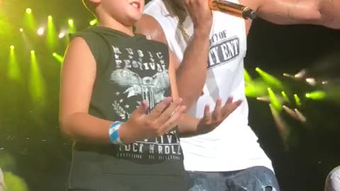 Little nelly fan has dream come true