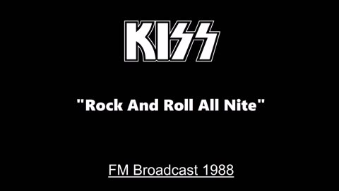 Kiss - Rock And Roll All Nite (Live in Cleveland, Ohio 1975) FM Broadcast