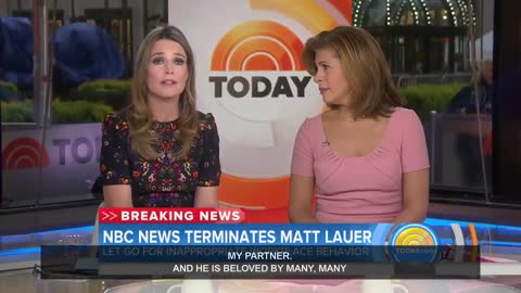 NBC Matt Lauer Fired After Sexual Assault Complaint