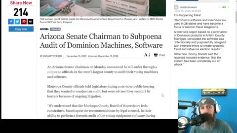 Dominion FINALLY to go before MI Congress and Solar Winds hack is a black eye for CISA