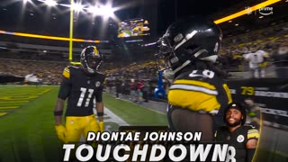 Diontae Johnson's first TD since Jan. 16, 2022 puts PIT ahead in fourth quarter
