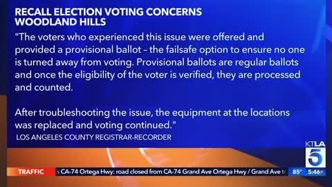 BREAKING: Early Voter Fraud Reports in CA Recall!! Newsom / Elder 9-13-21