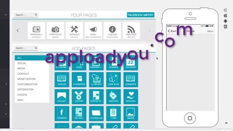 Make app without coding ApploadYou