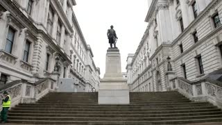 Imágenes de estatuas colonialistas en Londres