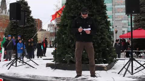 Calgary Police Officer Brian Denison Resigns and Gives Powerful Speech at Rally