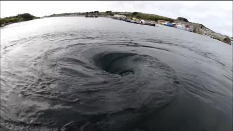 Dangerous Ocean Whirlpool😱