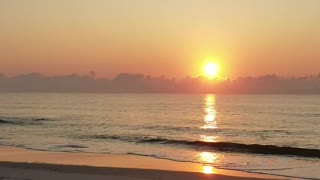 Sunrise at NC beach