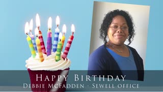 Happy birthday to Debbie McFadden