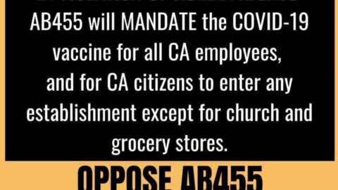 Protect Californians Right To Choose - Oppose AB 455 and AB1102